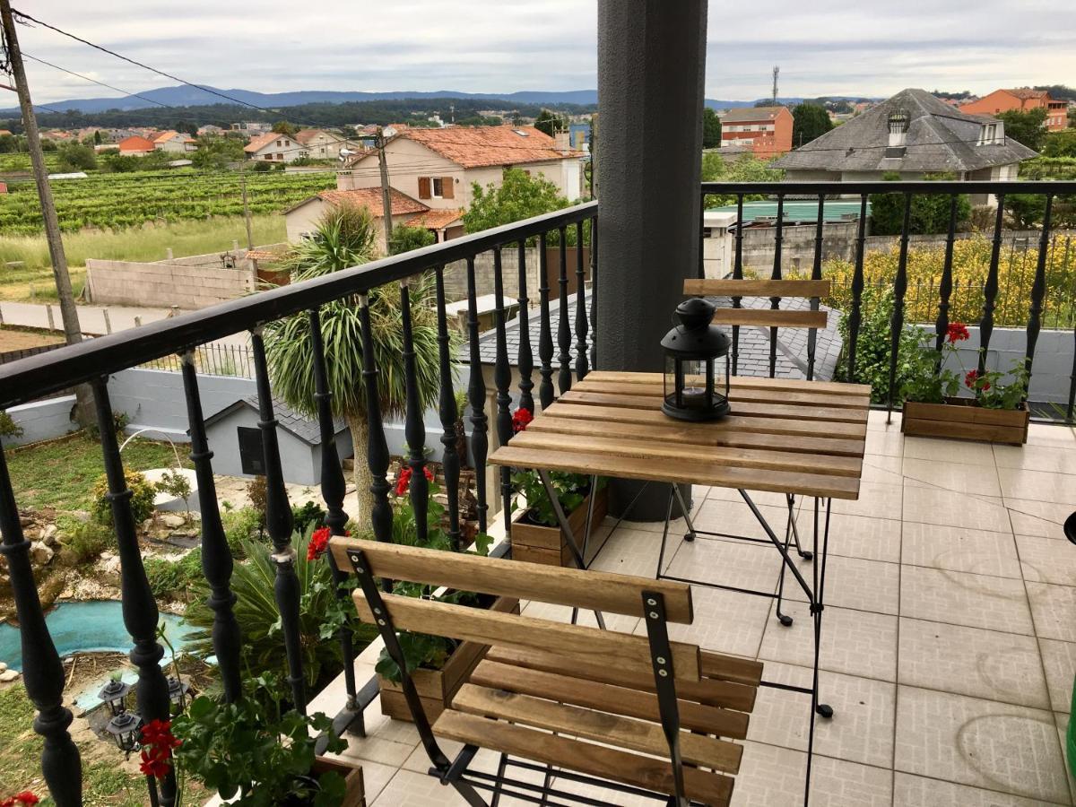 Ferienwohnung Apartamento As Sinas Vilanova de Arousa Exterior foto